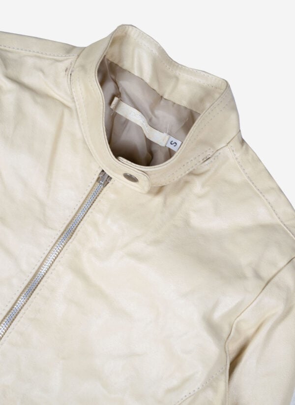 Vintage Imperial women's Lederjacke creme