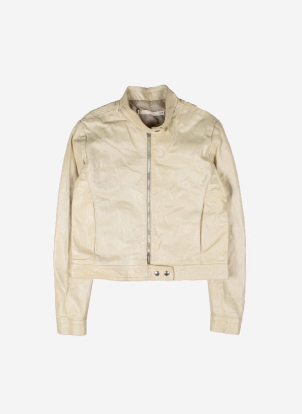 Vintage Imperial women's Lederjacke creme