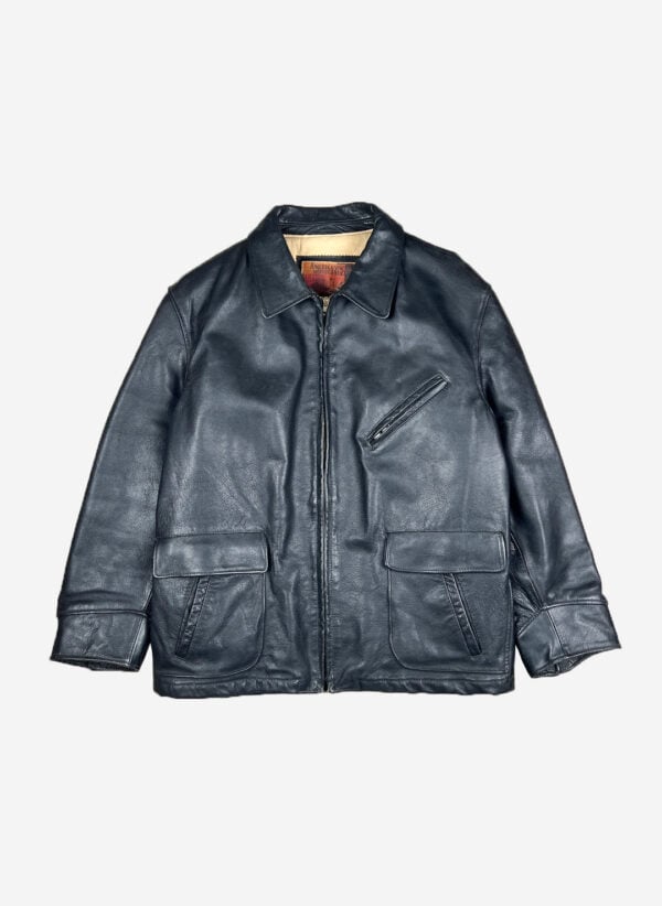 Vintage Lederjacke heavy "Amerikanische Motorräder"